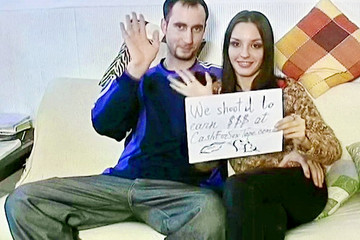 Packing things and having couple sex